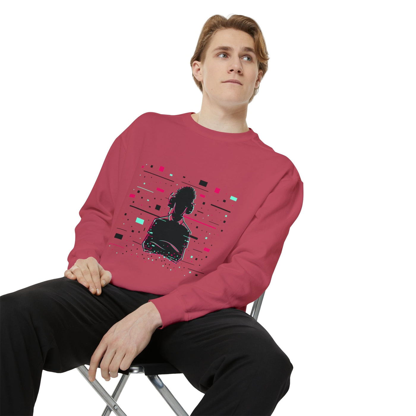 Gamer Fresh Warp Static Hardcore Gamer Sweatshirt