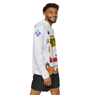 Gamer Fresh Arturo Nuro Collection | The Gamer Life Show Podcast | Play Awesome | Limited Edition | Athletic Warmup White Hoodie