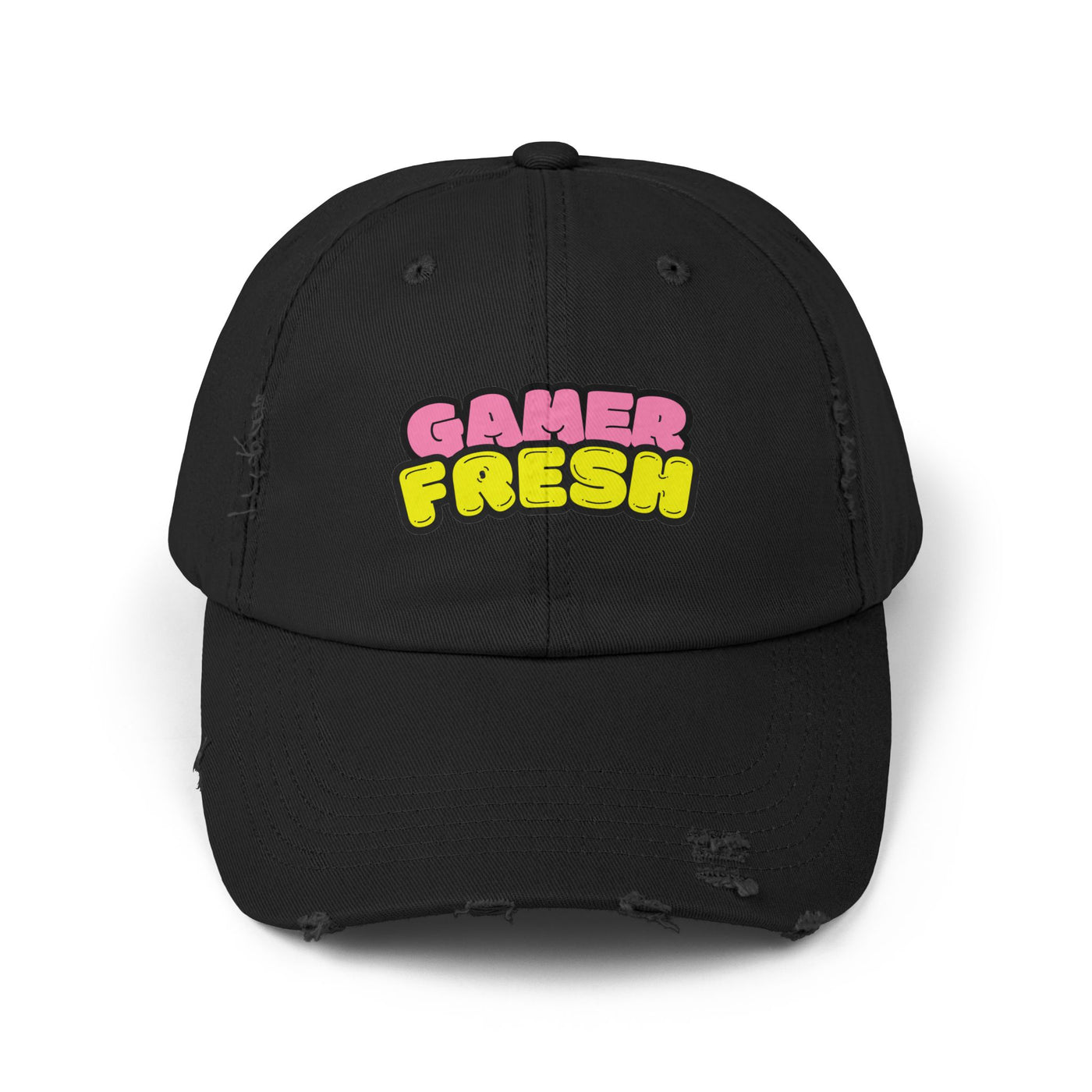 Gamer Fresh Distressed Cap for Unisex - Perfect Gift for Gamers