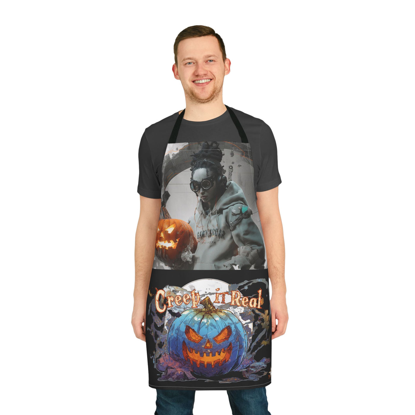 Gamer Fresh | Creep It Real: Smokey Ghosts | Halloween Apron | Limited Edition