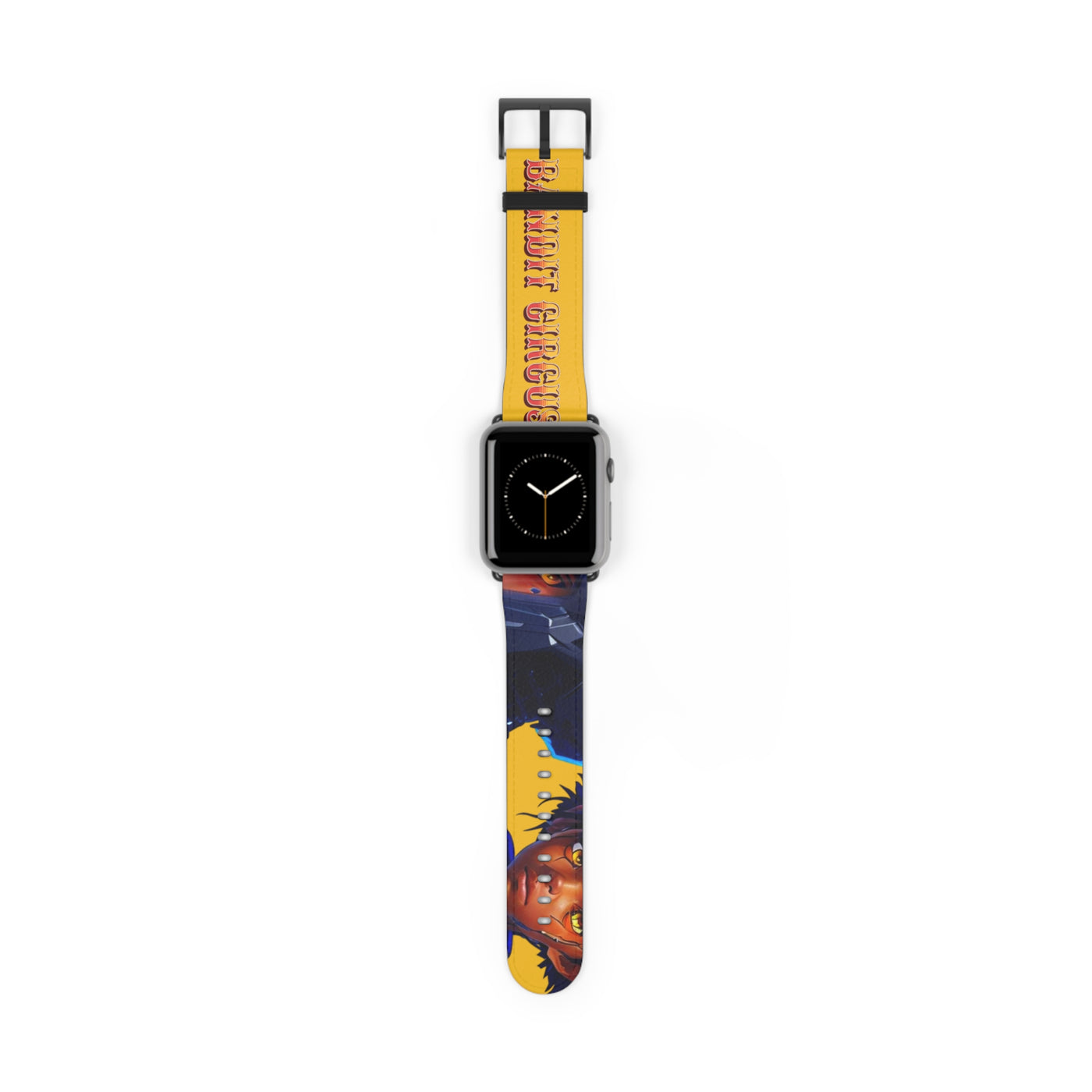 Bandit Circus | Yellow Faux Leather Apple Watch Band — Gamer Fresh™