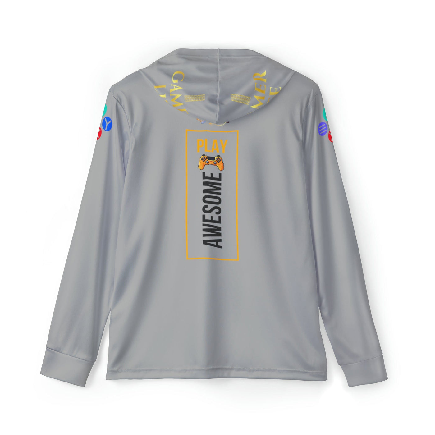 Gamer Fresh Arturo Nuro Collection | Play Awesome | Mortal Kombat 30 Year Anniversary | Candessa Limited Edition Tribute | Athletic Warmup Steel Grey Hoodie