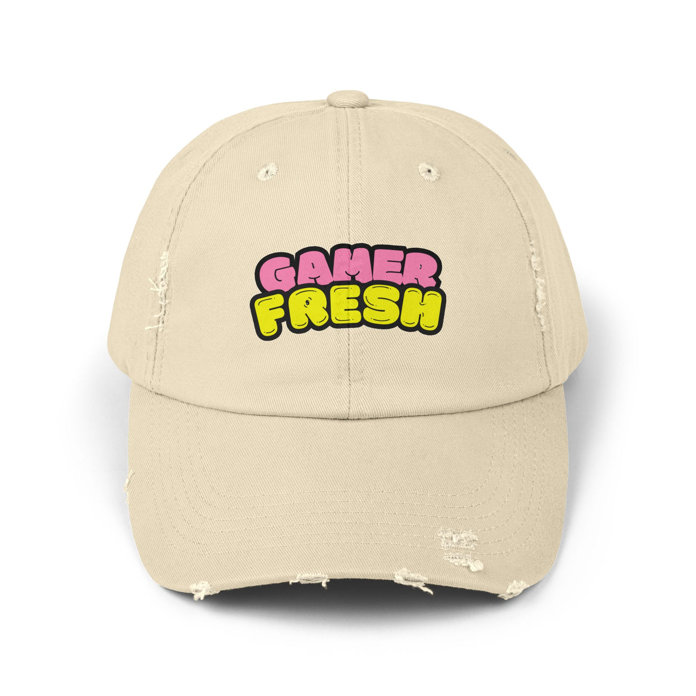 Gamer Fresh Distressed Cap for Unisex - Perfect Gift for Gamers