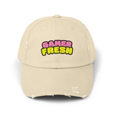 Gamer Fresh Distressed Cap for Unisex - Perfect Gift for Gamers