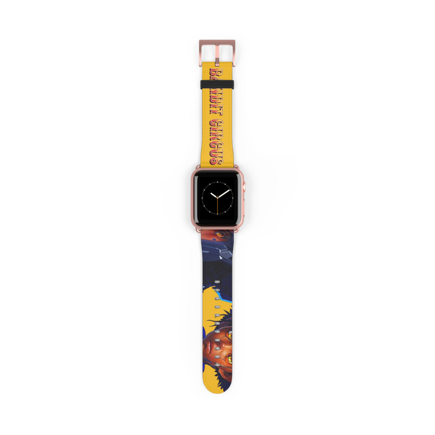 Bandit Circus | Yellow Faux Leather Apple Watch Band — Gamer Fresh™