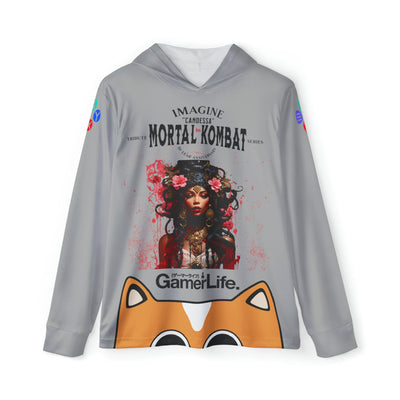 Gamer Fresh Arturo Nuro Collection | Play Awesome | Mortal Kombat 30 Year Anniversary | Candessa Limited Edition Tribute | Athletic Warmup Steel Grey Hoodie