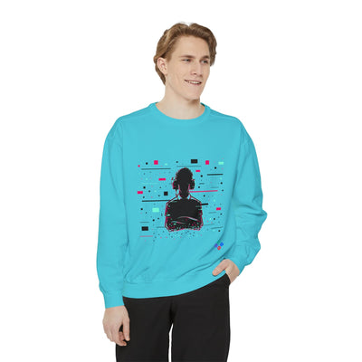 Gamer Fresh Warp Static Hardcore Gamer Sweatshirt