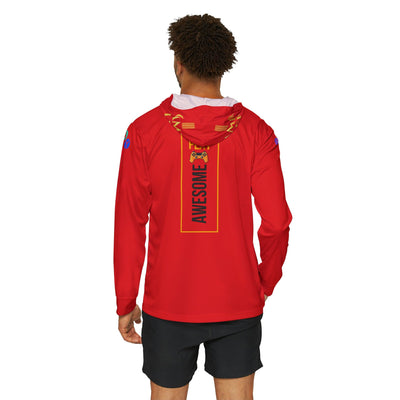 Gamer Fresh Arturo Nuro Collection | Play Awesome | Mortal Kombat 30 Year Anniversary | Candessa Limited Edition Tribute | Athletic Warmup Red Hoodie