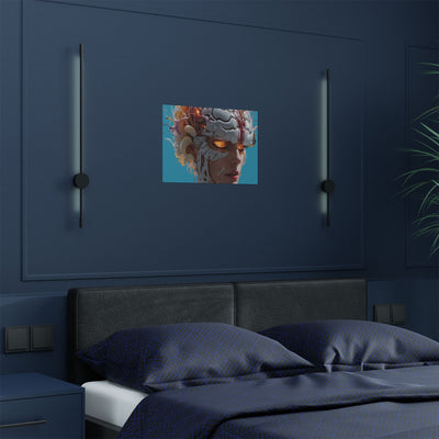Mythoos The First Legend Knick Blue Satin Poster (300gsm) | By Gamer Fresh -copy
