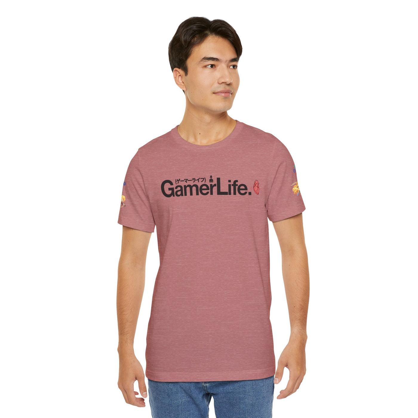 Gamer Fresh | Gamer Life | Exclusive Celestial Lion Heart | Various Color T-Shirt's