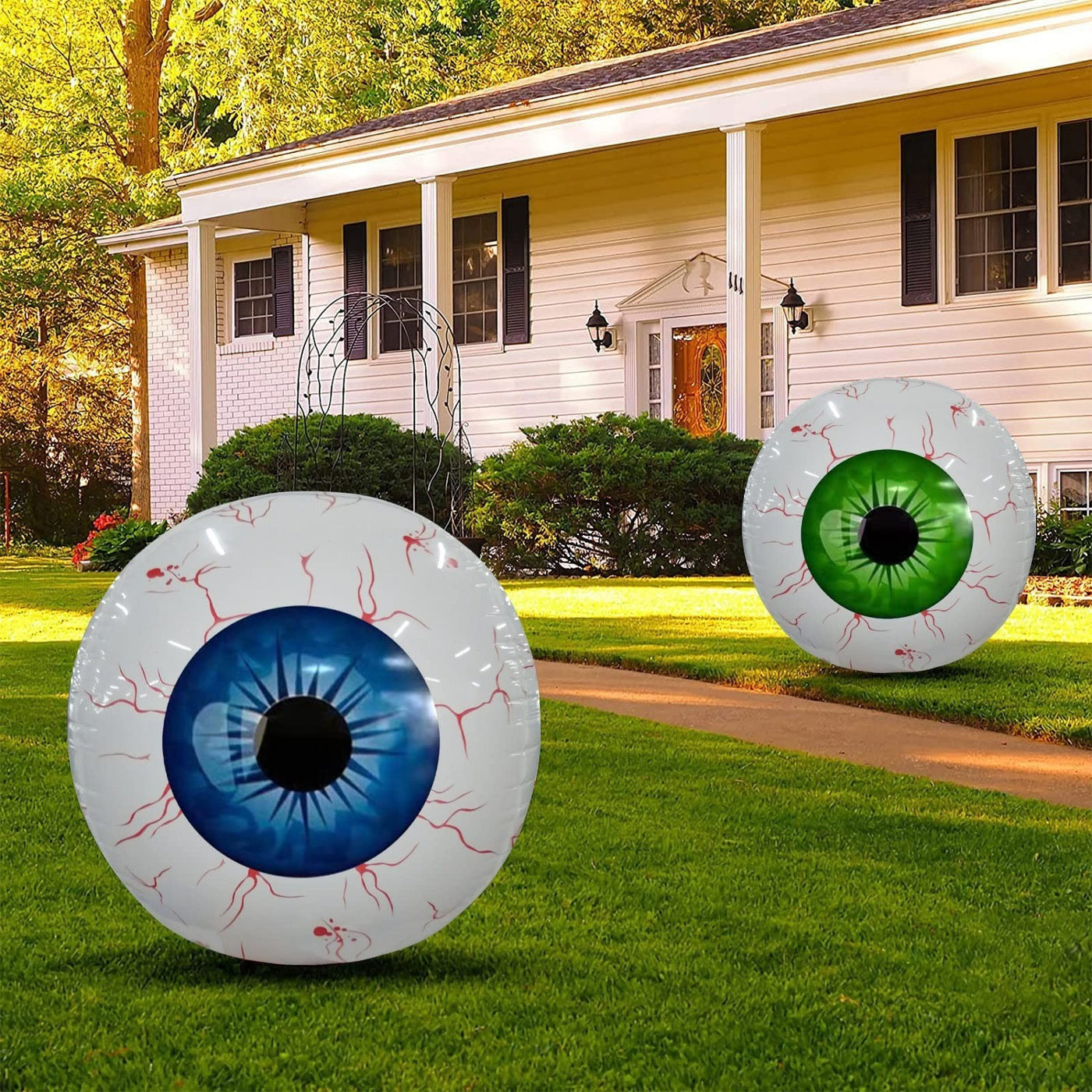 Gamer Fresh | Haunted Eyeball Balloon | Halloween Inflatable Decoration | Limited Edition
