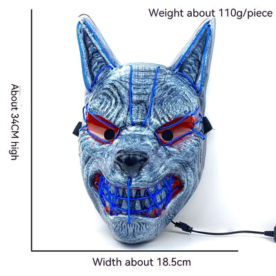 Gamer Fresh | Glitch Phantom | LED Luminous Full Face Mask | Limited Edition