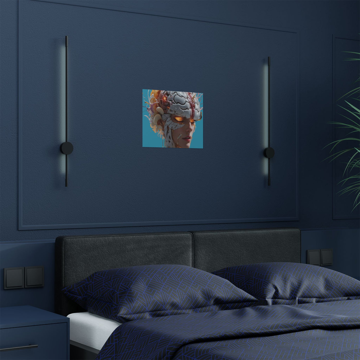 Mythoos The First Legend Knick Blue Satin Poster (300gsm) | By Gamer Fresh -copy