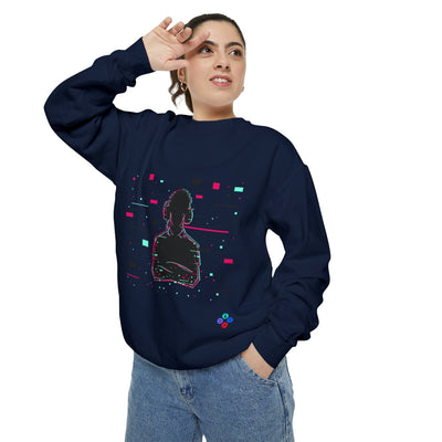 Gamer Fresh Warp Static Hardcore Gamer Sweatshirt
