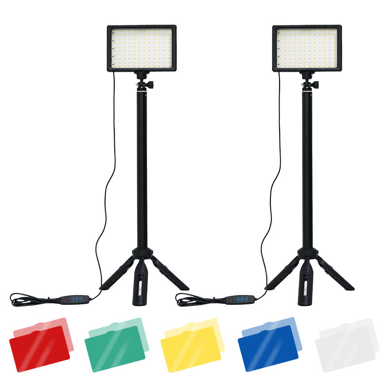 LumiPro LED Flat Panel Lamp | Portable Tripod Square Lamp | Compatible with Apple Devices by Gamer Fresh