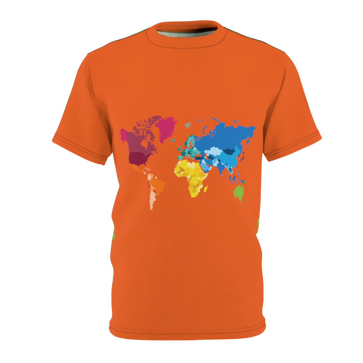 Gamer Fresh | The All Premium Tangerine Tiger World Unisex Cut & Sew T-Shirt
