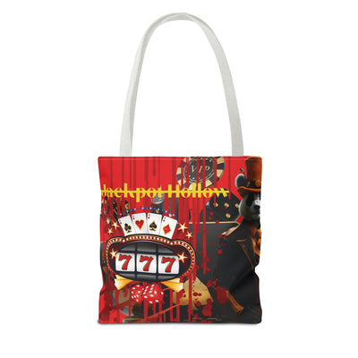 Gamer Fresh | Jackpot Hollow Horror Tote Bag | Slot 7 Red - Limited Edition