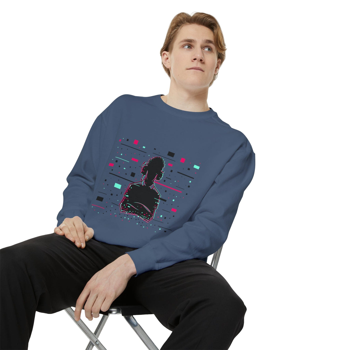 Gamer Fresh Warp Static Hardcore Gamer Sweatshirt