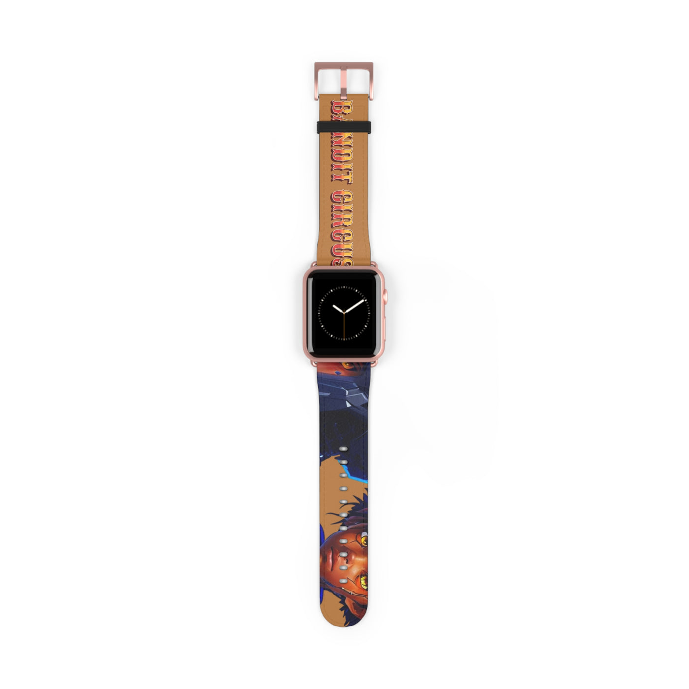 Bandit Circus | Caramel Faux Leather Apple Watch Band — Gamer Fresh™