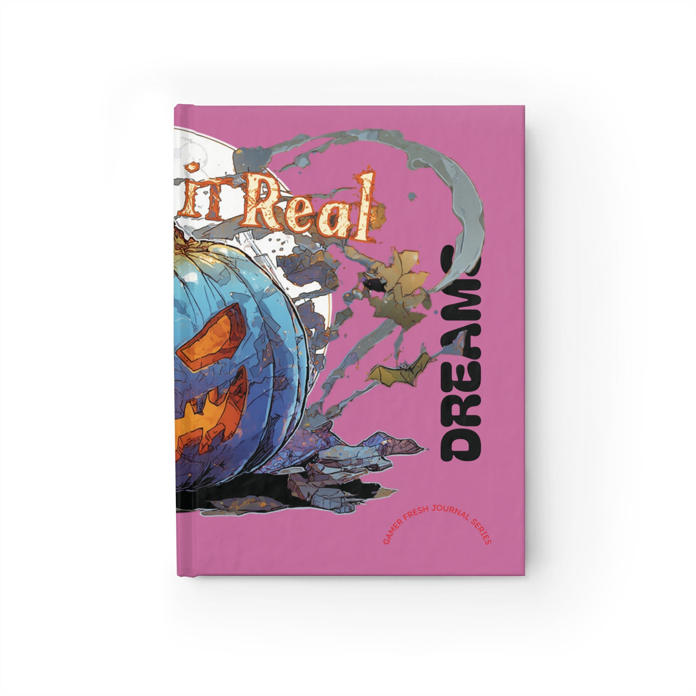 Gamer Fresh | Scary Dreams: Midnight Blue Pumpkin Edition | Journal Notebook | Limited Edition