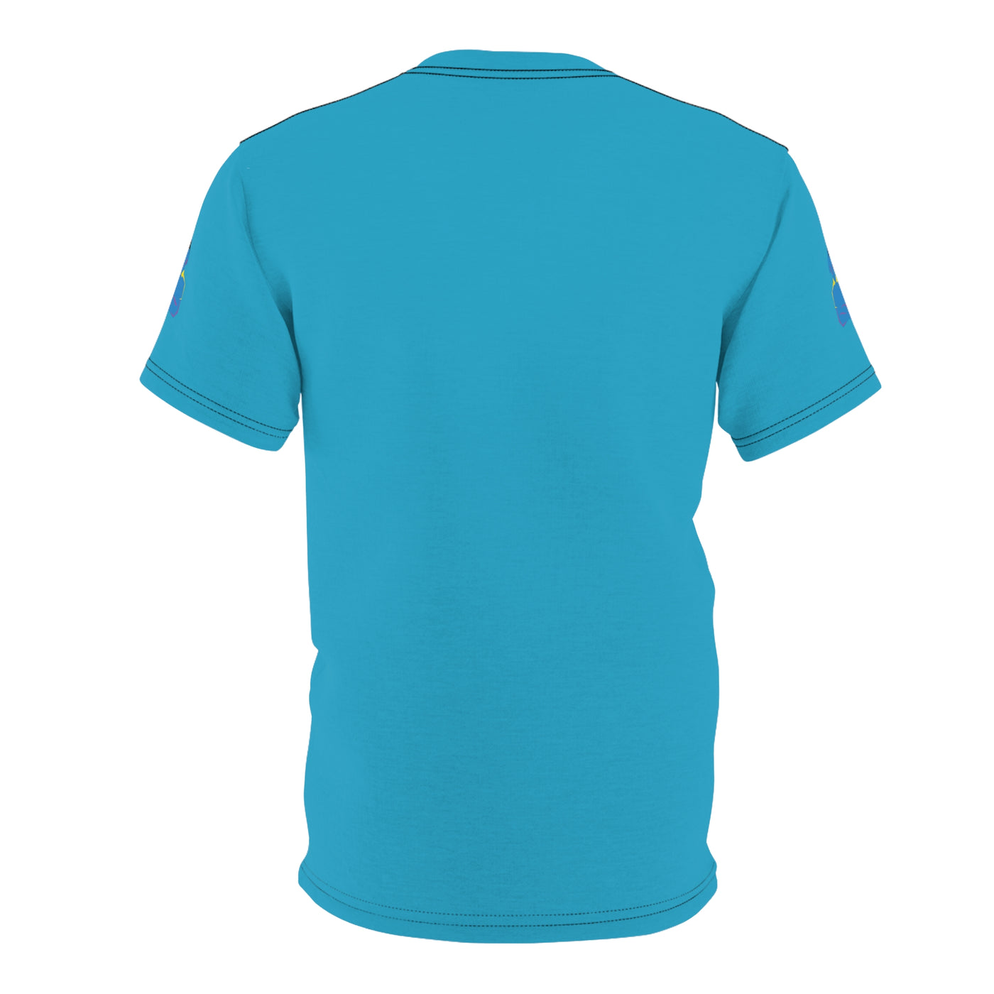 The All Premium Celestial Tiger x Energy Life Bar Aqua Blue Unisex Cut & Sew T-Shirt