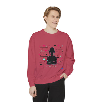 Gamer Fresh Warp Static Hardcore Gamer Sweatshirt
