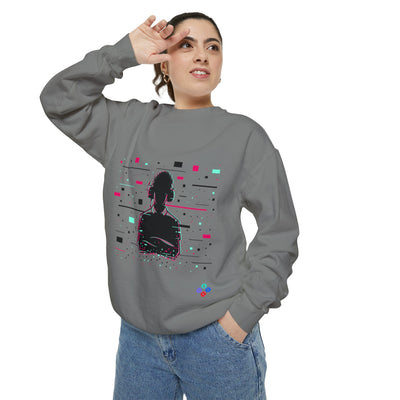 Gamer Fresh Warp Static Hardcore Gamer Sweatshirt