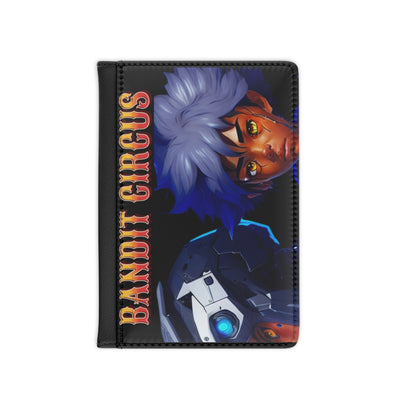 Gamer Fresh™ Travel Ops | Black Personalized Passport Cover (RFID Blocking) — PU Faux Leather