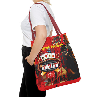 Gamer Fresh | Jackpot Hollow Horror Tote Bag | Slot 7 Red - Limited Edition