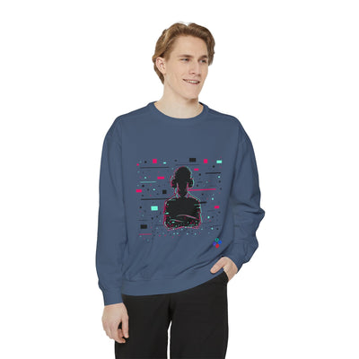 Gamer Fresh Warp Static Hardcore Gamer Sweatshirt
