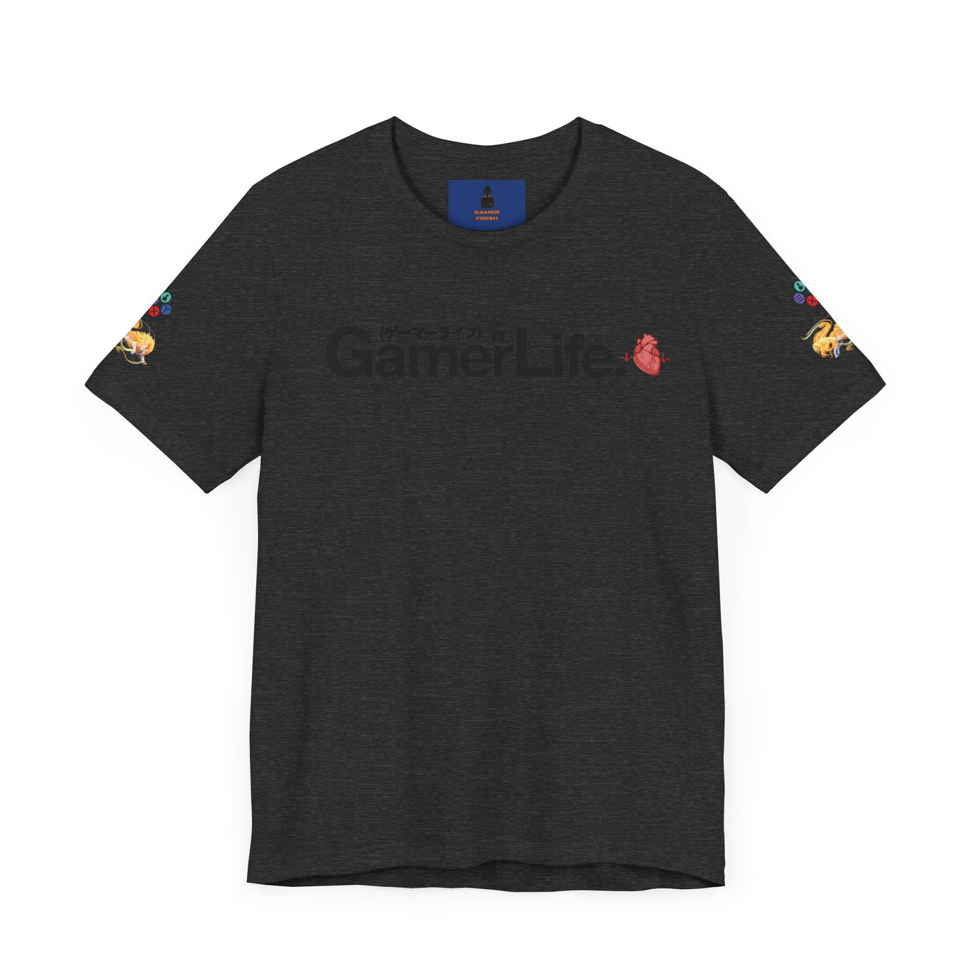 Gamer Fresh | Gamer Life | Exclusive Celestial Lion Heart | Various Color T-Shirt's