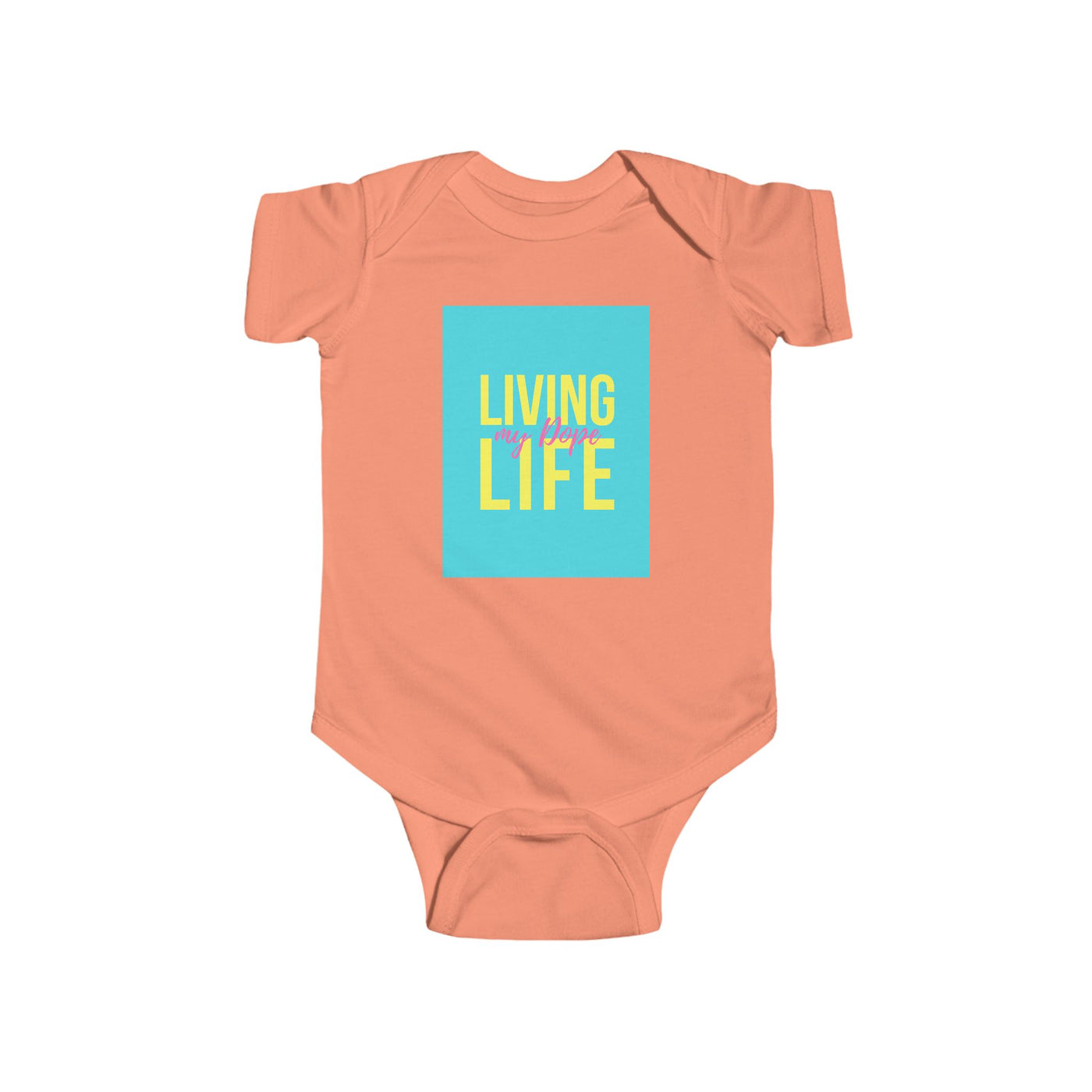 Gamer Fresh | Living My Dope Life | Infant New Born | Papaya Baby Bodysuit