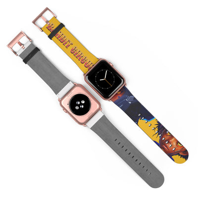 Bandit Circus | Yellow Faux Leather Apple Watch Band — Gamer Fresh™