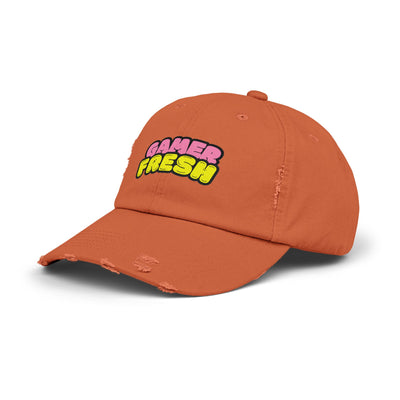 Gamer Fresh Distressed Cap for Unisex - Perfect Gift for Gamers