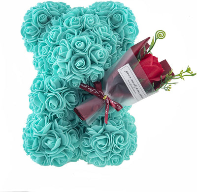 Valentine's Day Preserved Roses & Hearts Big Love Bear Collection
