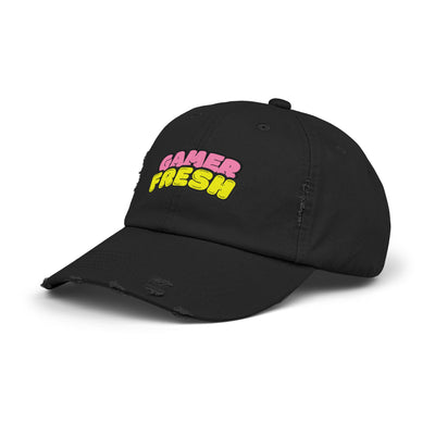 Gamer Fresh Distressed Cap for Unisex - Perfect Gift for Gamers
