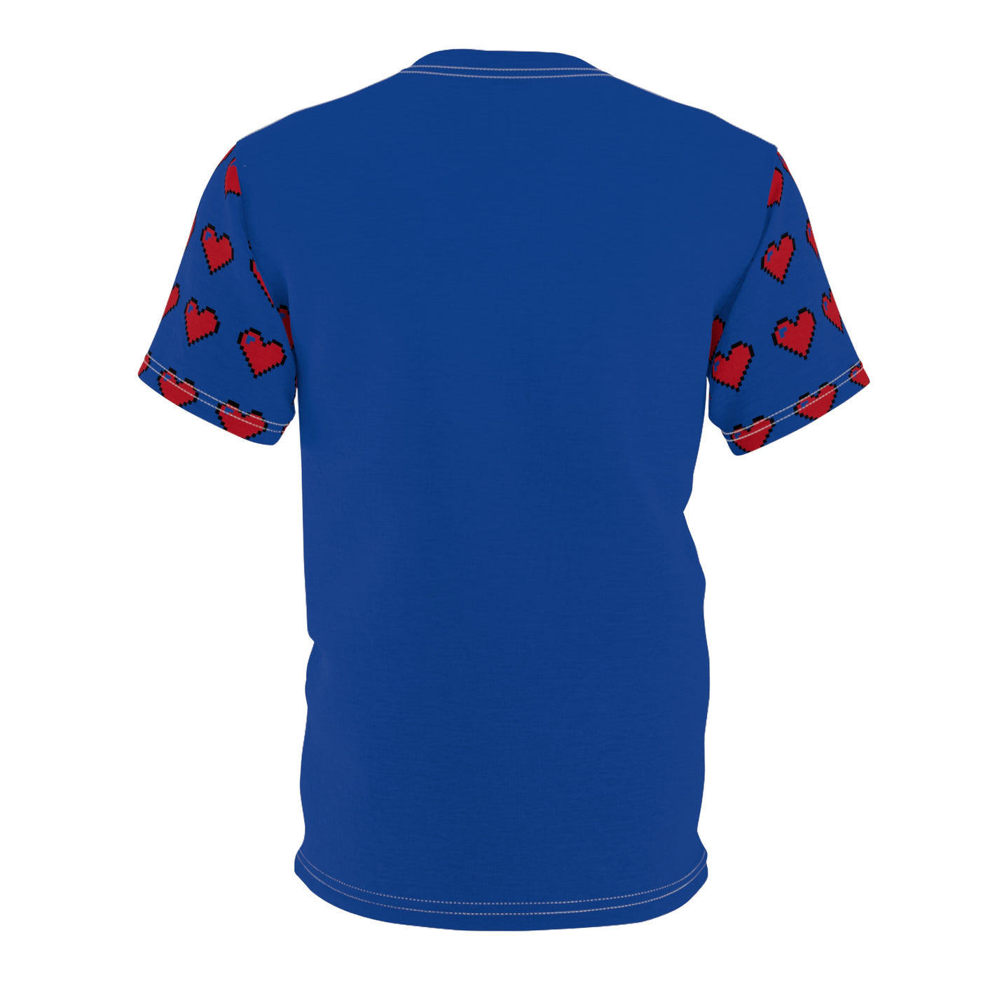 Gamer Fresh | The All Premium Heart Energy Bar Royal Blue Unisex Cut & Sew T -Shirt