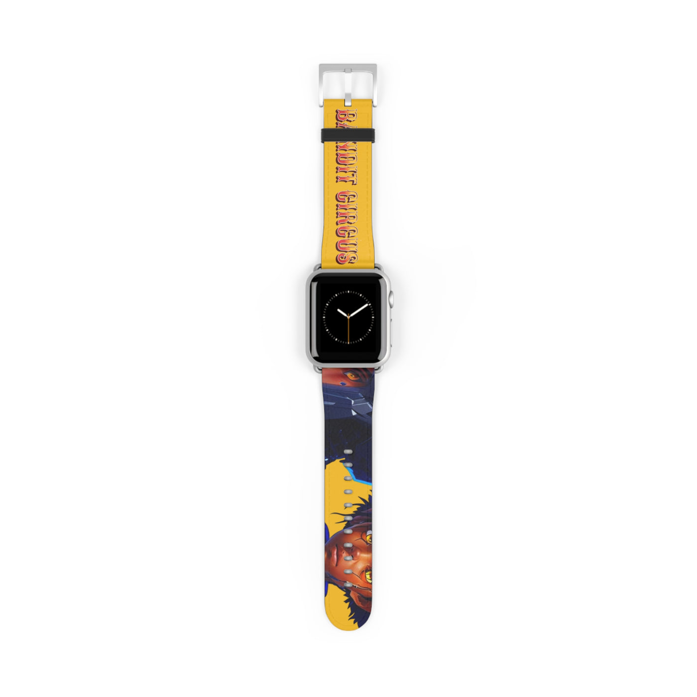 Bandit Circus | Yellow Faux Leather Apple Watch Band — Gamer Fresh™