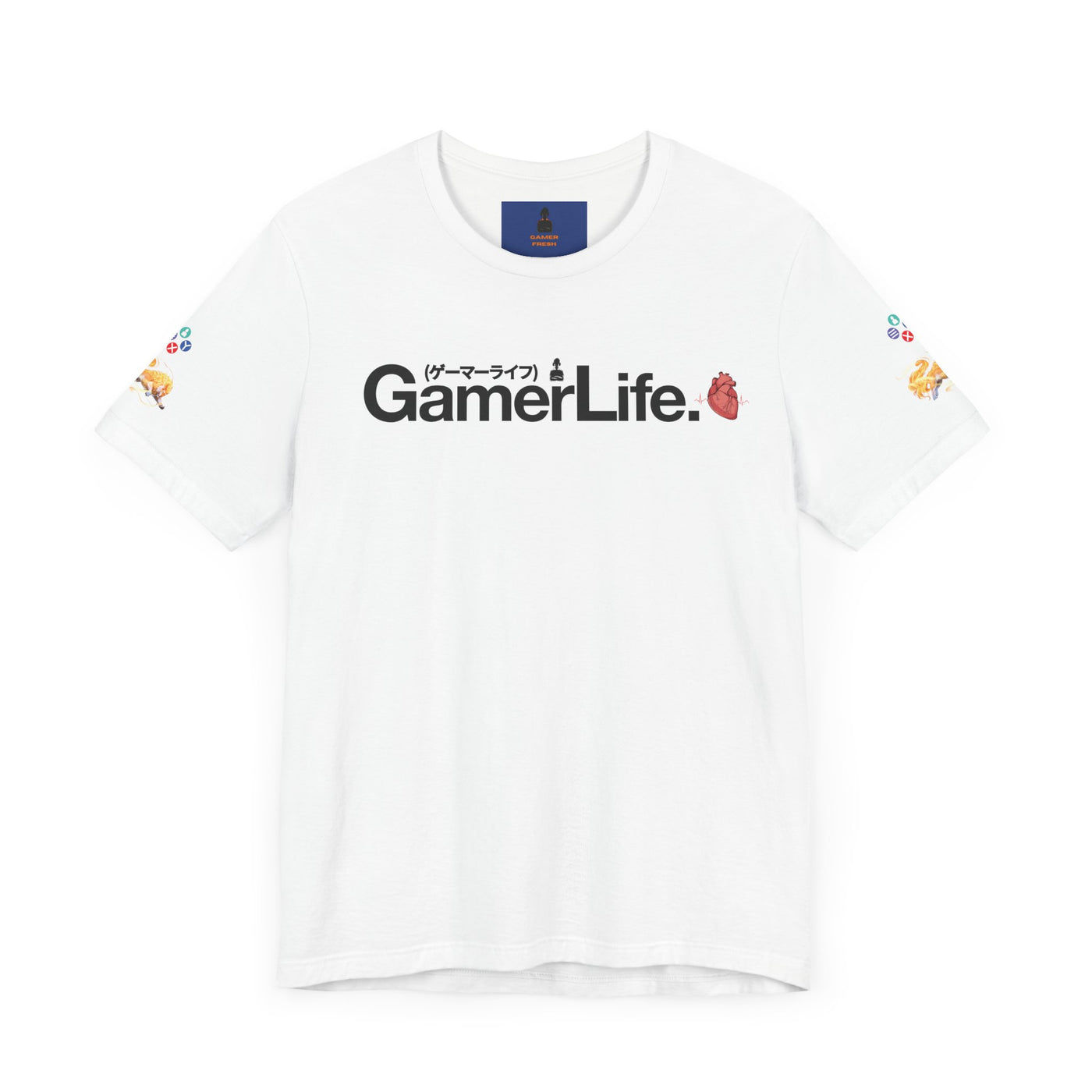 Gamer Fresh | Gamer Life | Exclusive Celestial Lion Heart | Various Color T-Shirt's
