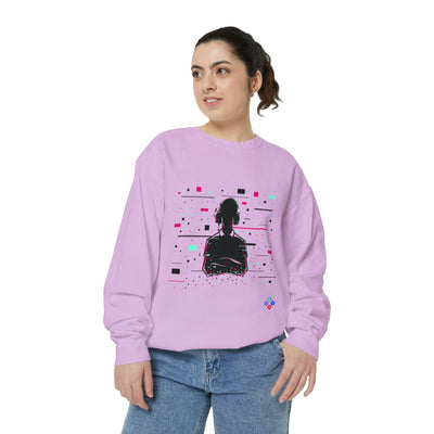 Gamer Fresh Warp Static Hardcore Gamer Sweatshirt