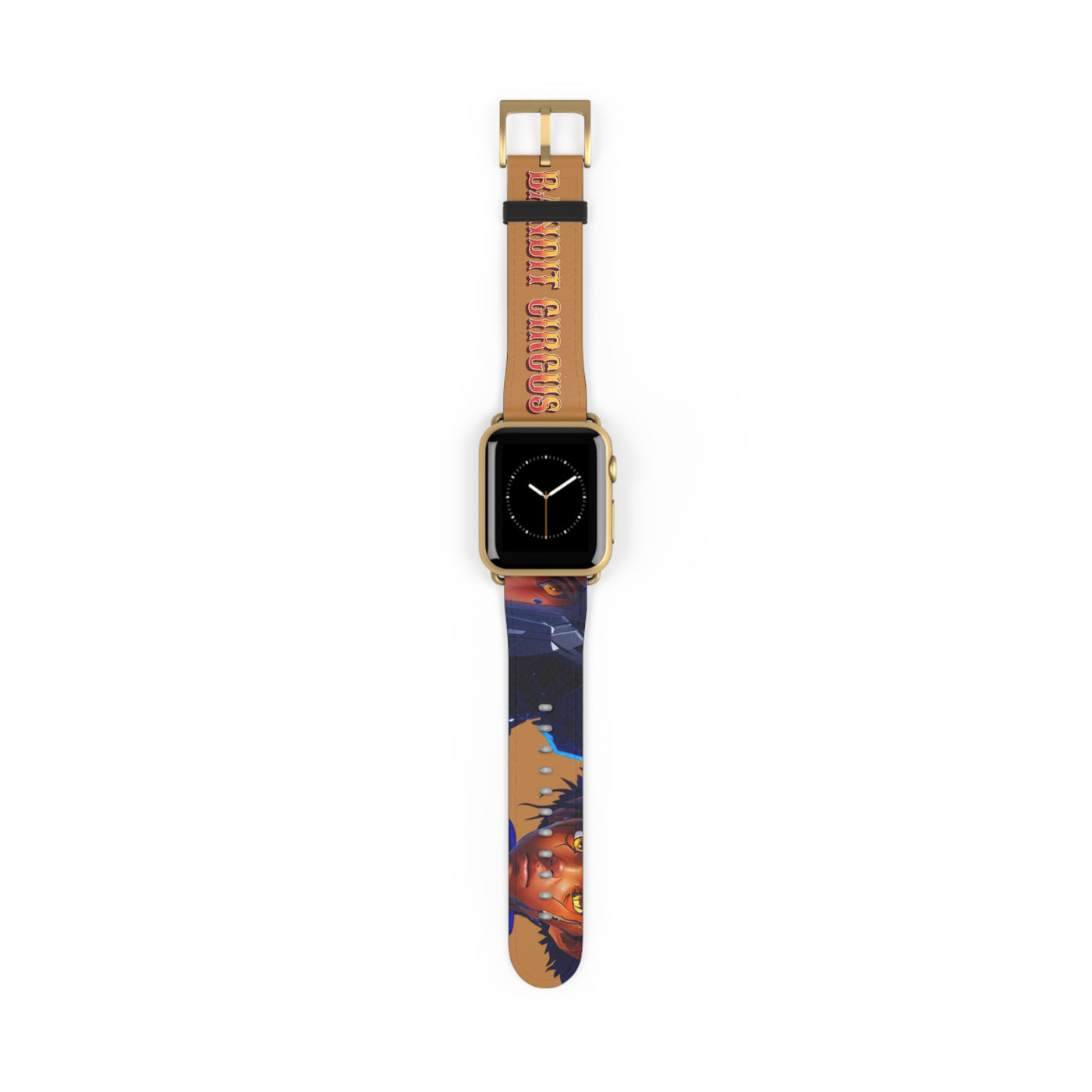 Bandit Circus | Caramel Faux Leather Apple Watch Band — Gamer Fresh™