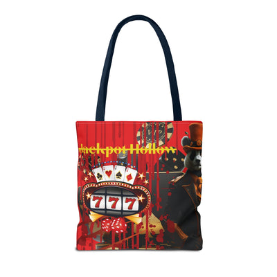 Gamer Fresh | Jackpot Hollow Horror Tote Bag | Slot 7 Red - Limited Edition