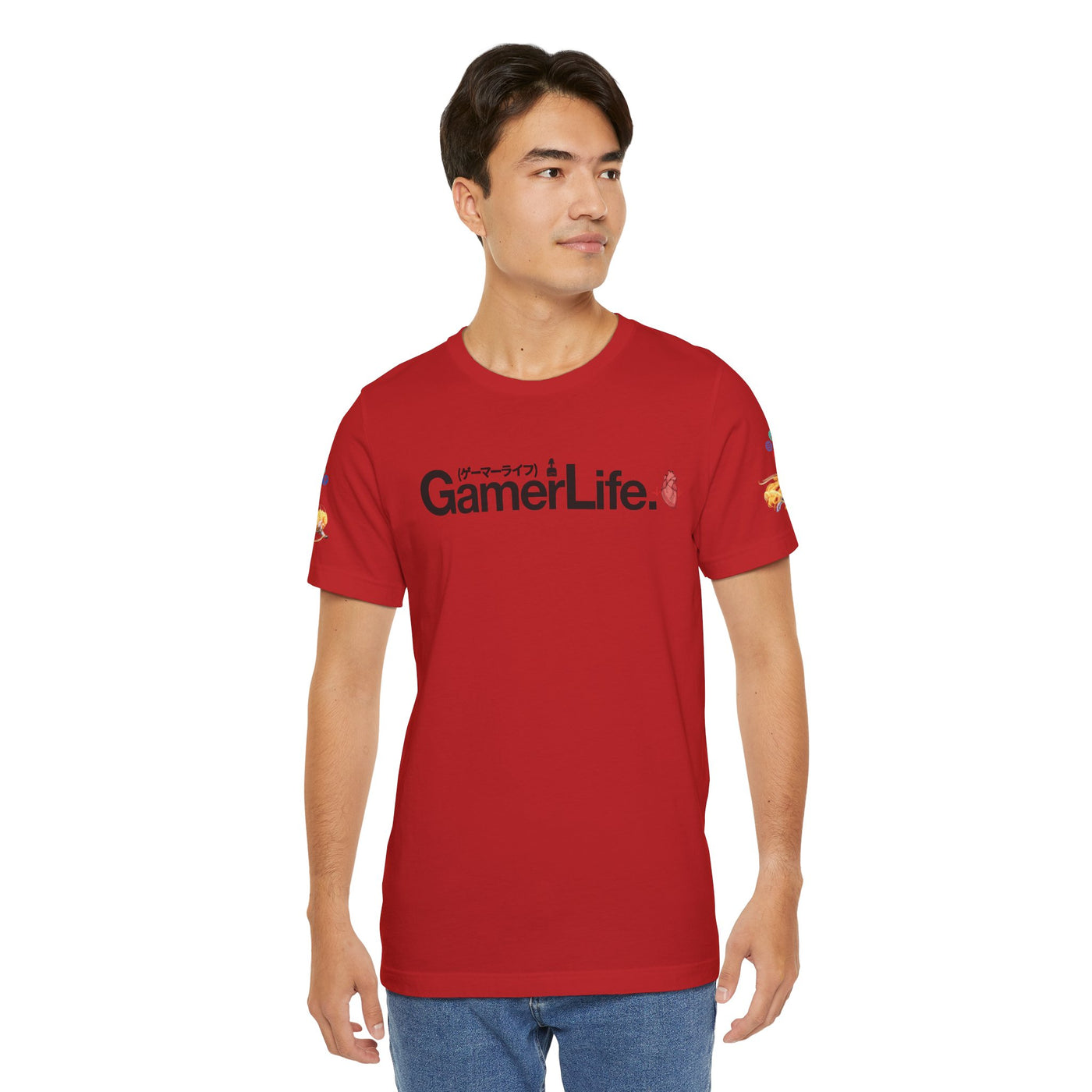 Gamer Fresh | Gamer Life | Exclusive Celestial Lion Heart | Various Color T-Shirt's