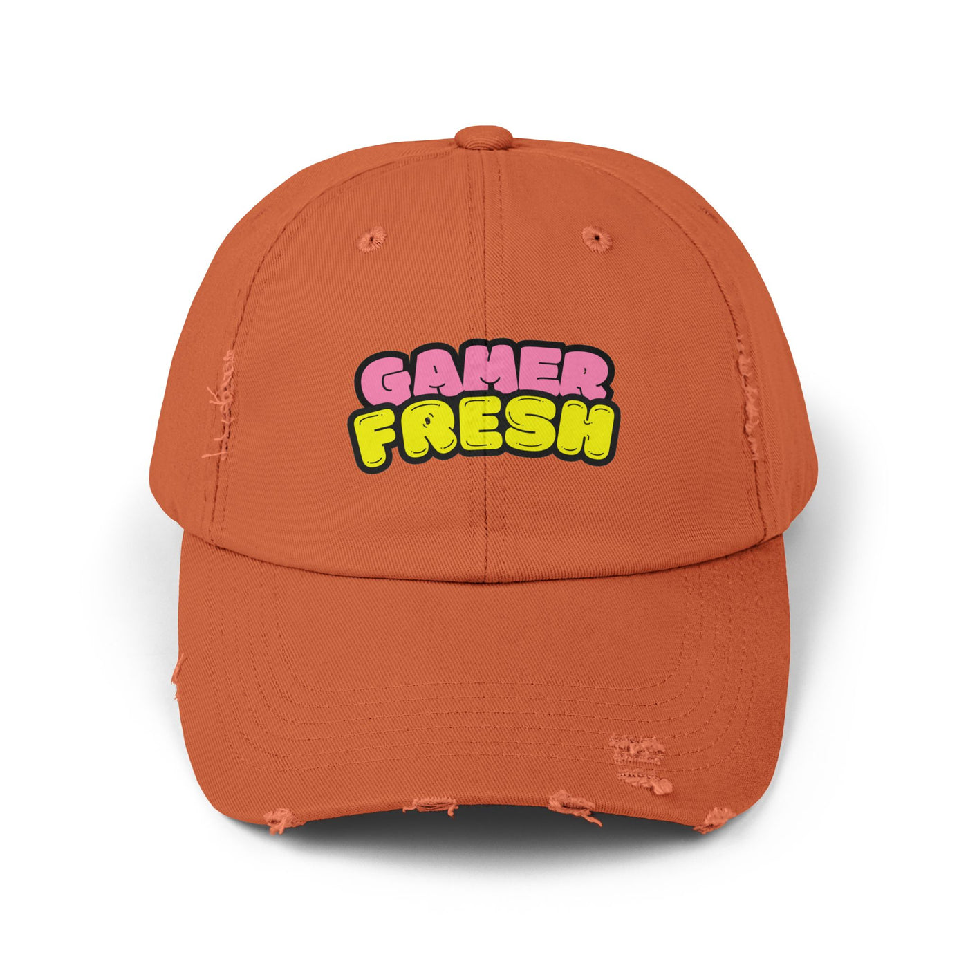 Gamer Fresh Distressed Cap for Unisex - Perfect Gift for Gamers