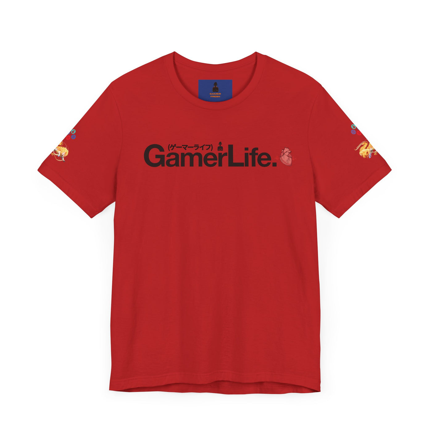 Gamer Fresh | Gamer Life | Exclusive Celestial Lion Heart | Various Color T-Shirt's