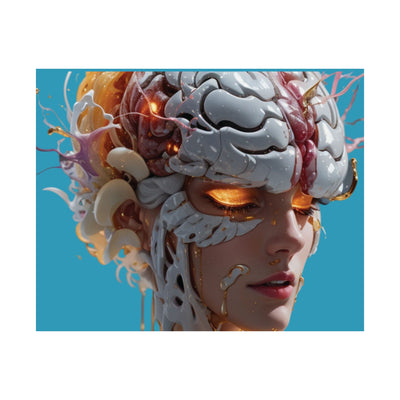 Mythoos The First Legend Knick Blue Satin Poster (300gsm) | By Gamer Fresh -copy