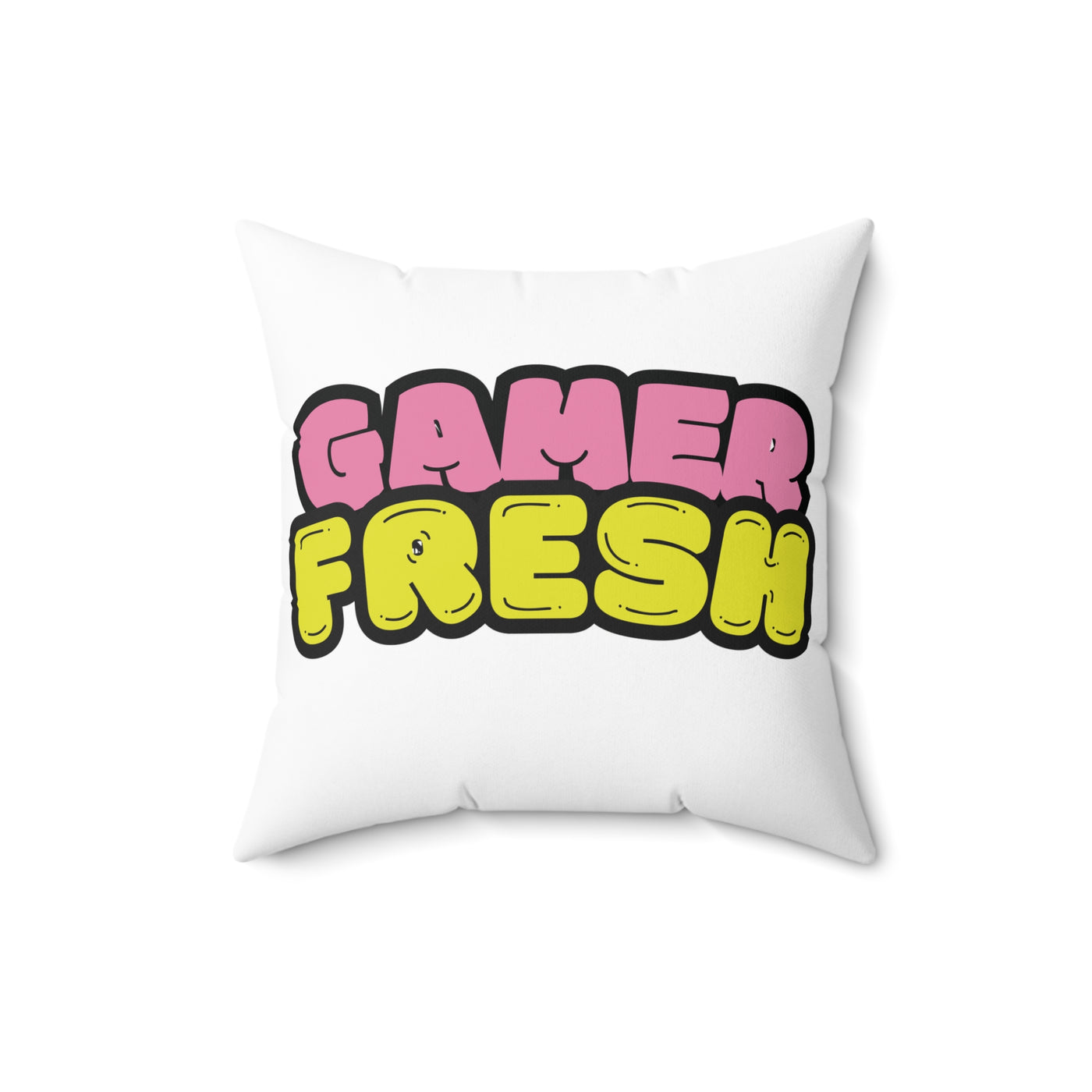 Gamer Fresh | Gamer Bubble Gum Pillow | White –  Cozy Gamer Capsule Collection By Gamer Fresh