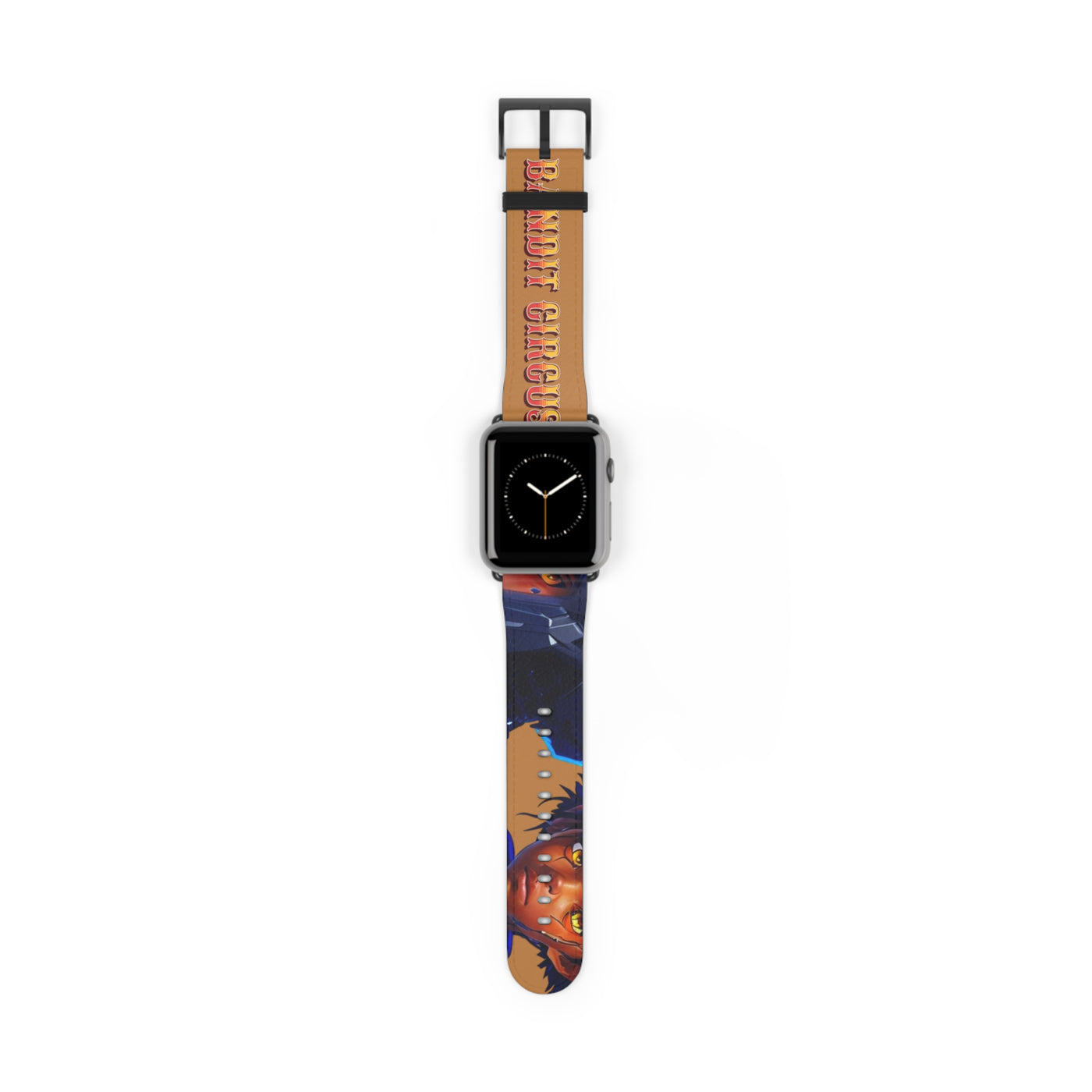 Bandit Circus | Caramel Faux Leather Apple Watch Band — Gamer Fresh™