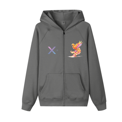 Gamer Fresh | Essential Zip-Up Fleece Hoodie | BX + Phoenix Design | Limited Edition