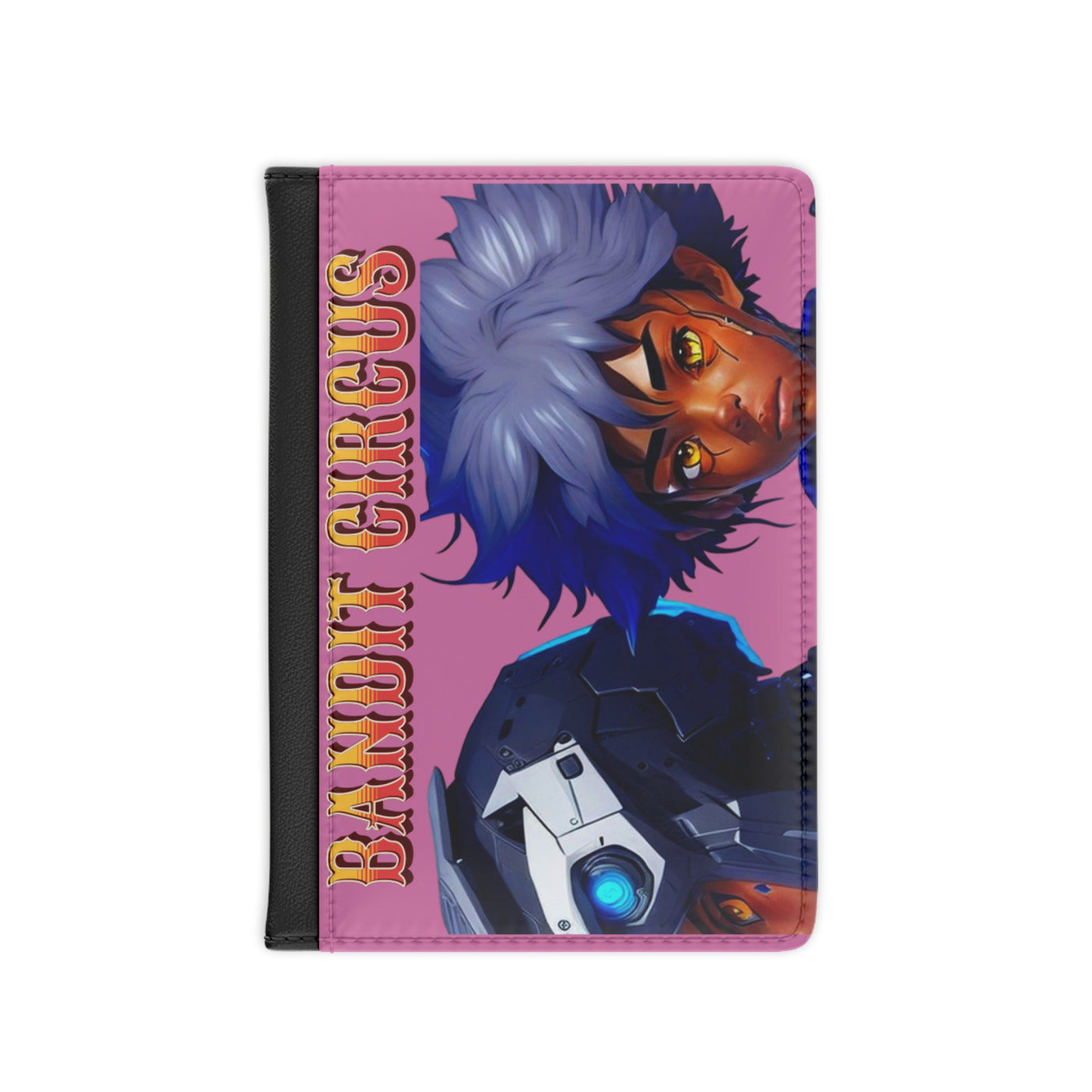 Gamer Fresh™ Travel Ops | Pink Personalized Passport Cover (RFID Blocking) — PU Faux Leather